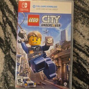 Lego City Undercover Video Game -- Ninetendo Switch Brand New In Plastic